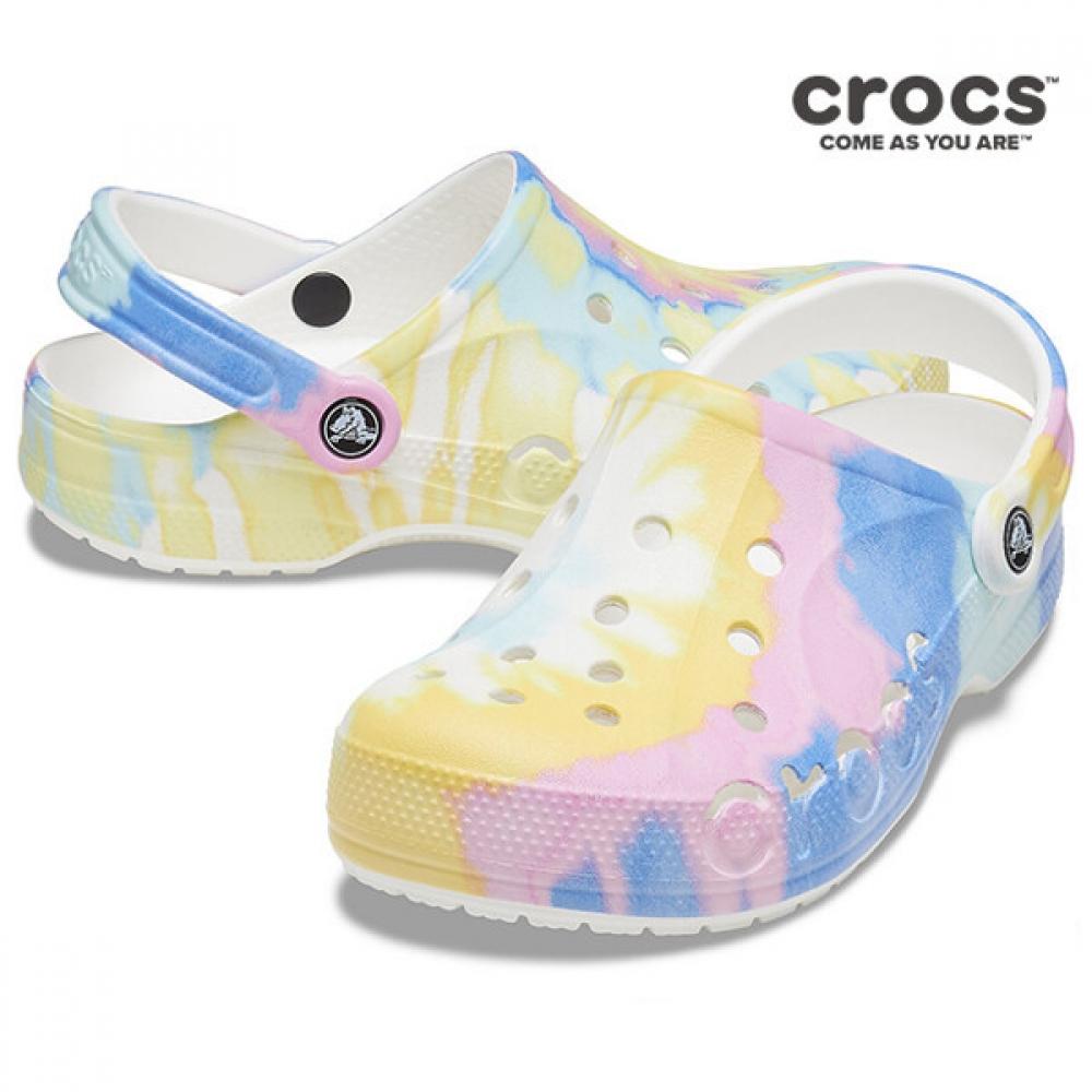 

Crocs Slipper Sandals Tqj 206883 94s Baya Tie Dye Clog Wh 280