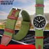 Pulseira de relógio de nylon para HAMILTON Khaki field H69439931 H69439411 Pulseira Seiko T-imex marca pulseiras de relógio casuais 20mm 22mm