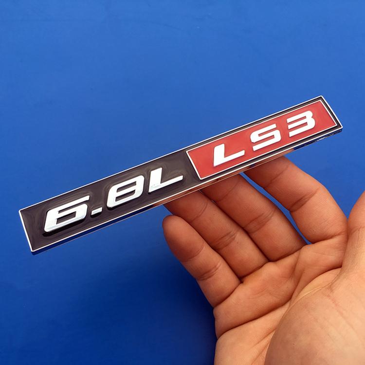 BAZY3 Car 5.0L Coyote V8 GT 5.0 Hood Fender Trunk Nameplate Decal Emblem Badge Sticker Accessories For Ford F150 F250 FX4 Mustang