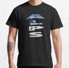Alpine Ski Typography - The Essence of the Alps Classic T-Shirt S-3XL