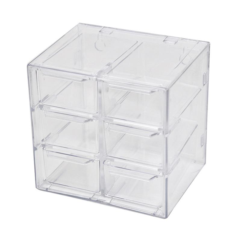 Desktop Drawer Organizer Mini Drawers Plastic Desk Craft Storage Box