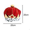 King Crown Hat Birthday Fashion Photography Props Tiaras Emperor Performance for