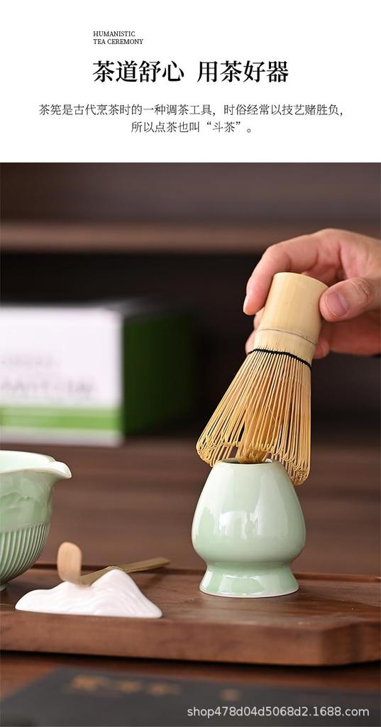 The 8-piece matcha tea bowl set, matcha tea bowl, and tea ceremony set are perfect for beginners, and also make great souvenirs, including a matcha