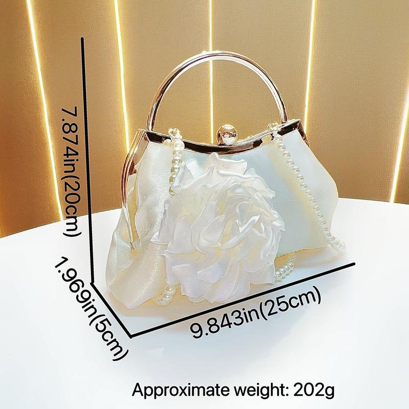 New style versatile flower handbag