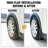 Set of 4 For MG ZS MK2 PRO 2024 2025 2026 Hybrid Petrol Mud Flaps Splash Guard Mudguard Fender Cover Front Rear