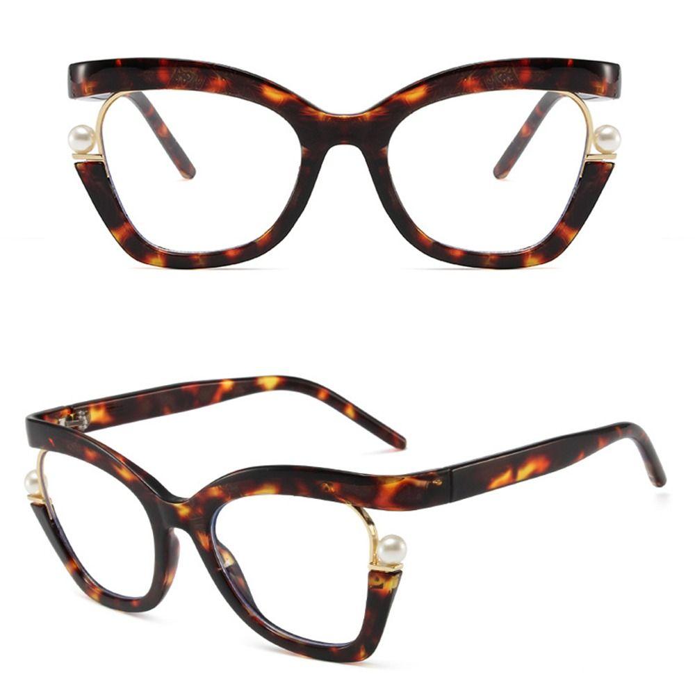 Computer Eyewear Cat Eye Rainbow Women Sunglasses Luxury Vintage Summer Glasses Fashion Trendy Anti-Blue Light Spectacles Selfie