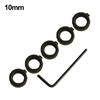 10mm Woodworking Drill Stopper Positively Locks Setscrew Type Size Variety Standard Bits Compatible Works With Standard Bits