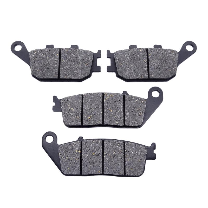 

1 комплект для Honda VT1100 Shadow VT 1100 95-17 VT1300 Fury VTX 1300 Retro VRX400 1996 CBF500 2004 мотоциклетные передние и задние тормозные колодки Front and Rear