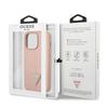 Guess Guhcp14Xpsatlp Iphone 14 Pro Max 6,7 Różowy/Pink Hardcase Saffianotriangle Logo