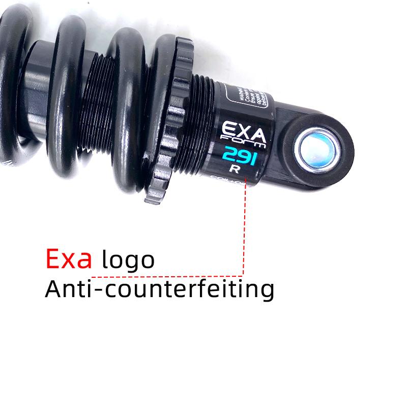 KS Sykkel Bakdemper 291 EXA 382 RL Fjæringsdempere Fjær Slitesterk MTB Sykkel e-scooter125 150 1000 1250 850 lbs