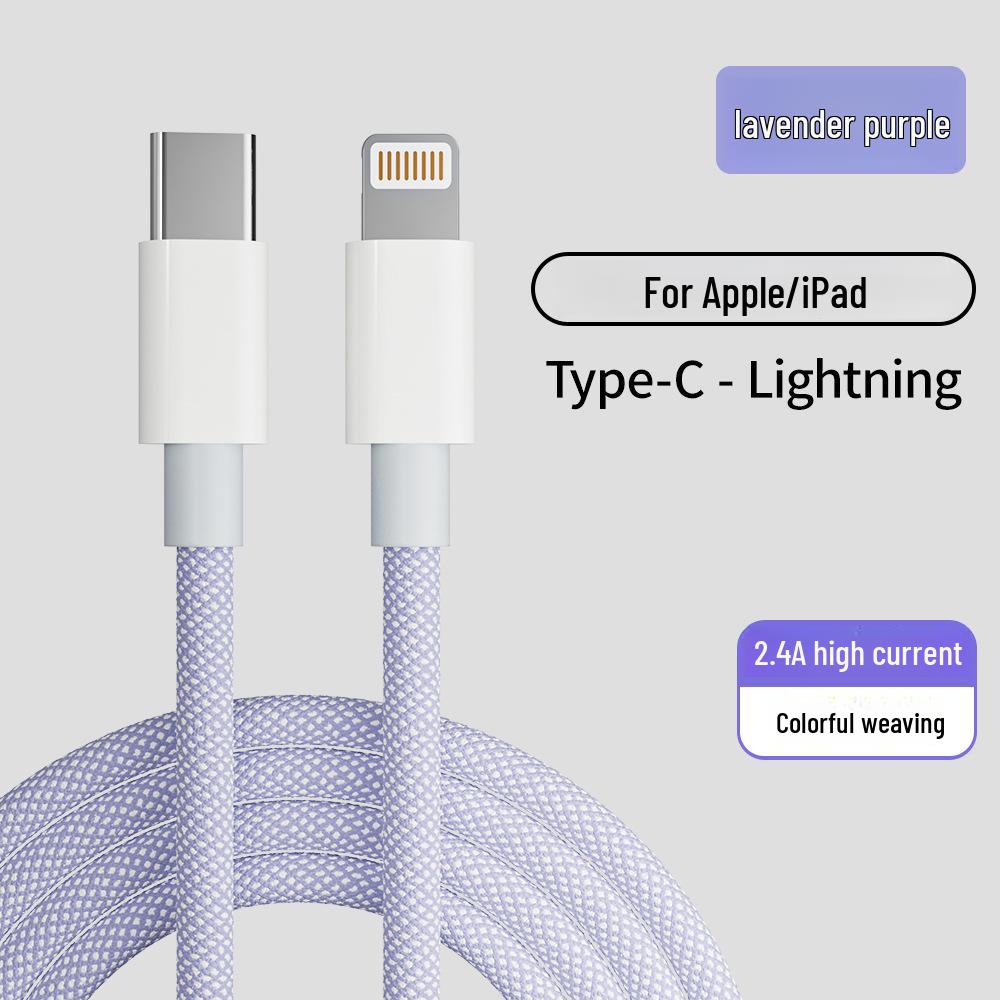 Compatible with Apple iPhone 14 Pro Max & 13, PD20W Fast Charging Braided Cable