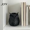 Pencil Holder 3D Printed Owl Pen Holder, 2 in 1 Flower Vase Desk Organizer, Cute Plastic Makeup Brush Home Office Decor Stationery Organizer