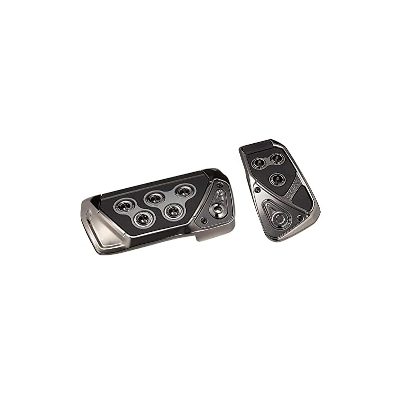 Carmate Car Pedal Set RAZO GT Spec AT-SS BLACK Chrome for Suzuki Hustler and other models RP109BCR