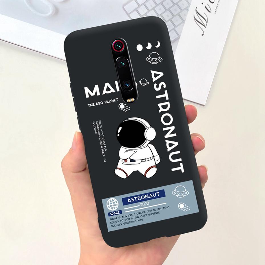 Kreslený obal pro Xiaomi Mi 9T Pro Mi9T Roztomilý barevný měkký silikonový zadní kryt pro Xiaomi Mi 9T 9 T 9TPro Pouzdra na telefon