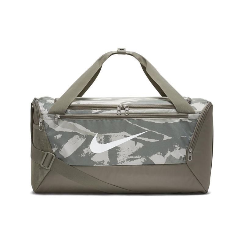 

Nike Polyester Crossbody Bag Gym Bag Travel Bag Regular Unisex Olive Gray Casual CU9612-320