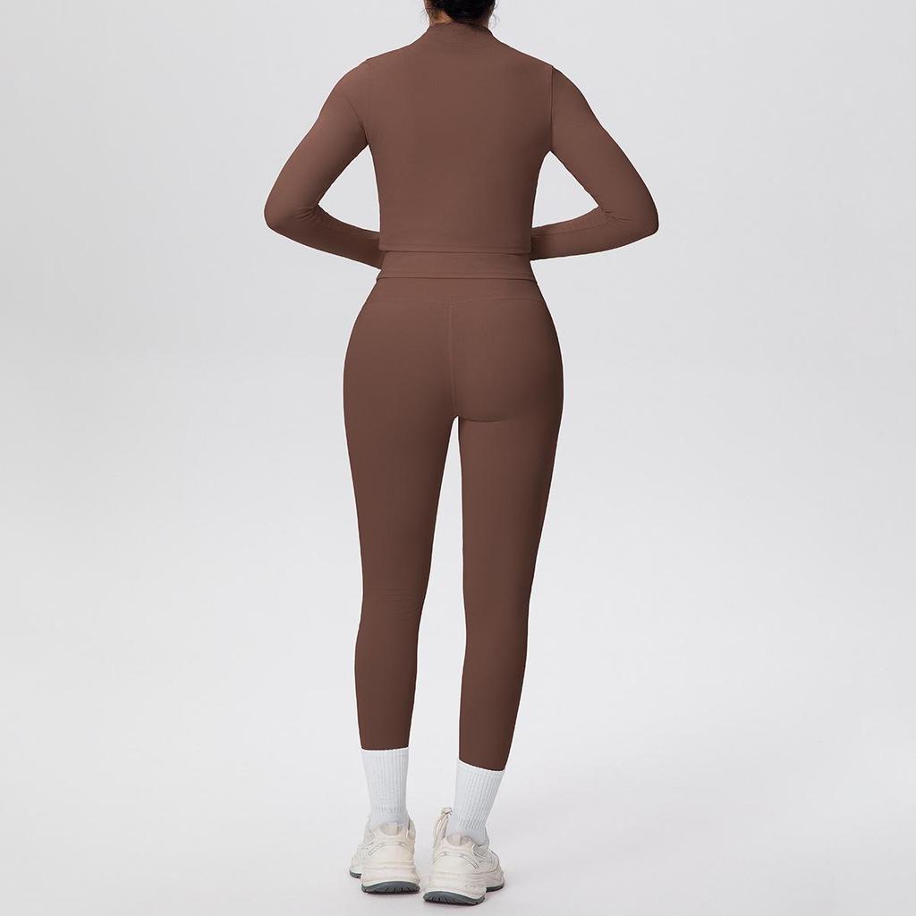 Women's Quick-Dry High-Waisted Sportswear 3-Piece Set: Breathable Yoga, Pilates, Running Fitness Outfit