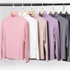 Autumn T-shirt Turtleneck Long Sleeve Women Top Autumn Winter Solid Loose Modal Lady Pullover Blouse Tee Shirt Streetwear