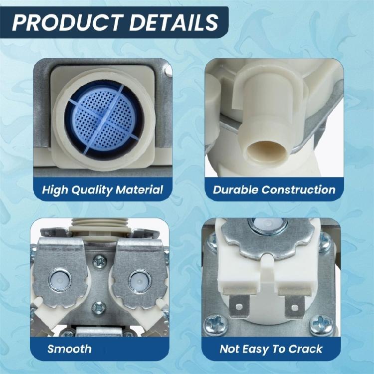 Water Valves Home Laundry Appliances Accessory Leakproof Washer Valves Suitable for Various Automatic Washing Machines