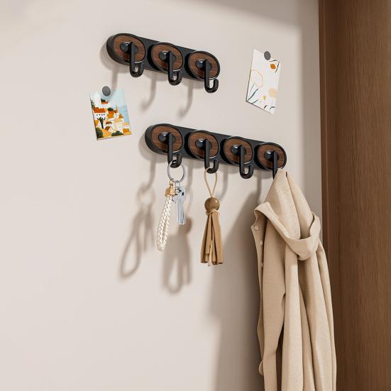Adhesive Hook, Load-Bearing Wall Hanger, with High-Adhesive Backing Retro Style Hook, for Bathroom Kitchen Entrance Hall