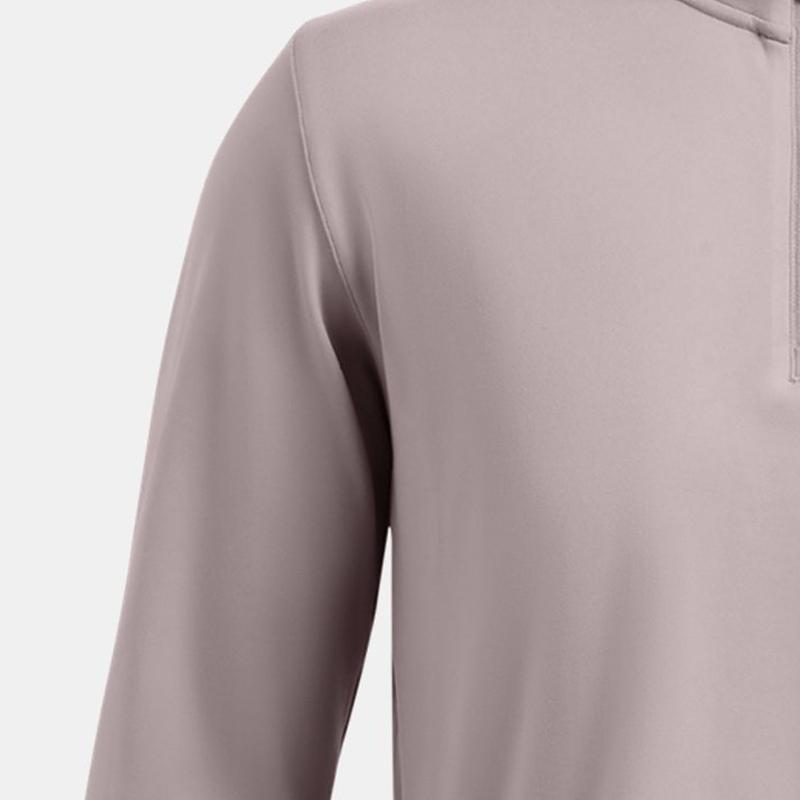 Under Armour Meridian UA Running Training Long Sleeve T-Shirt Men Tops Light-Purple 1387905-015