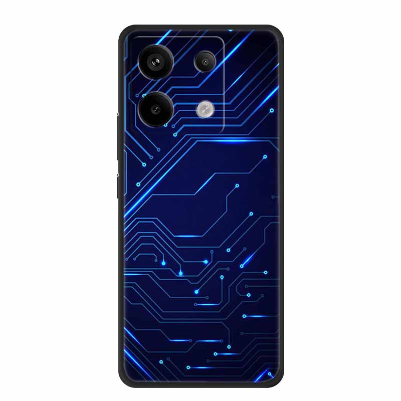 For Xiaomi Redmi Note 13 Pro 5G 4G Case Animals TPU Soft Silicone Back Cover Phone Cases for Redmi Note13 4G 5G Bumper Wolf Para