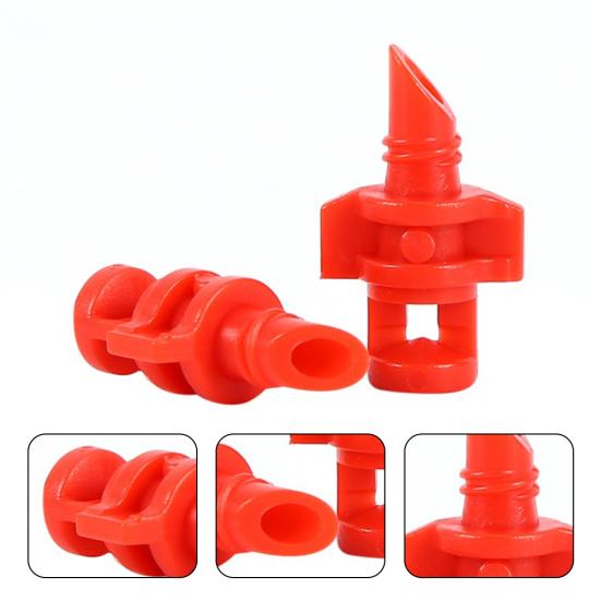 50Pcs 180/360 Degree Lawn Sprinkler Garden Water Spray Durable Misting Nozzle