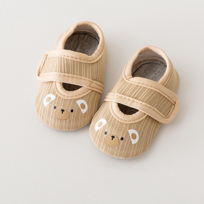 Spring Summer Baby Floor Shoes For Boys Girls Cute Cartoon Children's First Walkers Toddler Soft Soled Anti slip Shoes For Kids