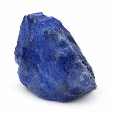 Natural Blue Sapphire 22.55ct Uncut Rough Certified Loose Gemstone