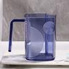 Transparent Toothbrush Cup Draining Hole Drink Tumbler Bathroom Washing Cups Mouthwash Cup  Travel