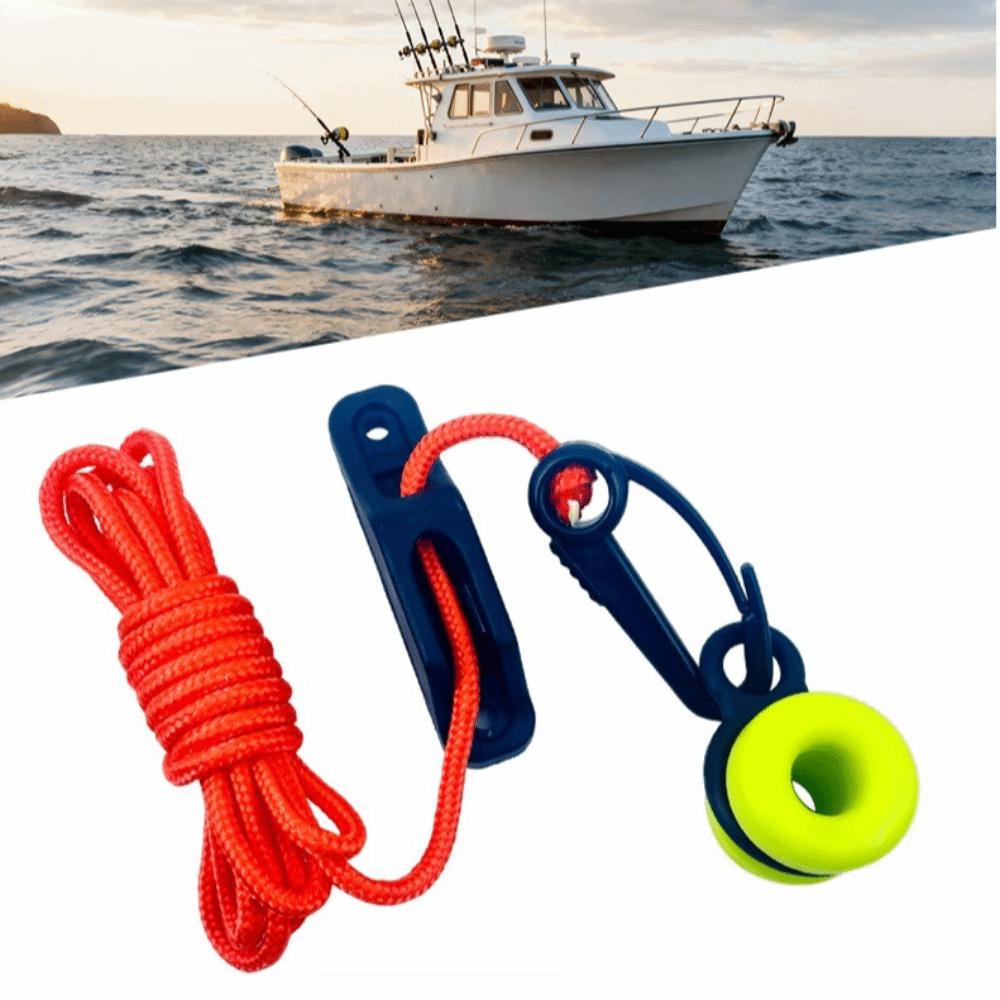 Downrigger Weight Retriever Versatile Kit Fishing Rig Tool Easy Install Boat Fishing Tool Fairlead Cleat Boat Fishing Rig Tool