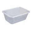 Disposable Rectangular Food Containers with Lids