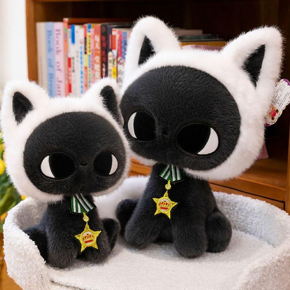 Soft Cat Plush Toy PP Cotton Cat Plush Doll Sofa Pillow Cat Stuffed Toys  Birthday Christmas