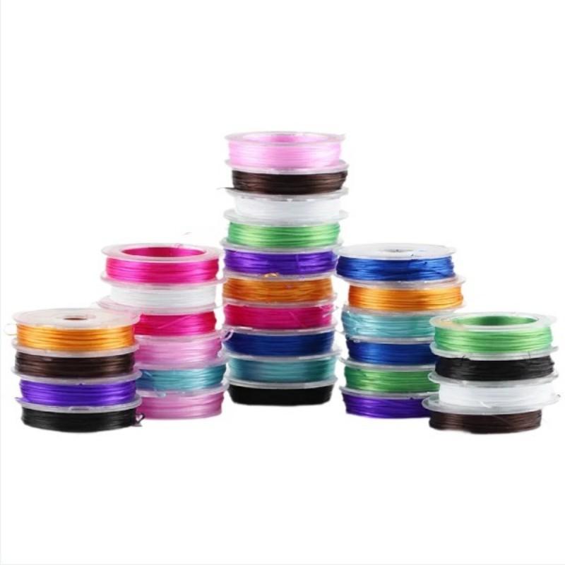 Transparent plastic reel DIY spool, reel reel spool, transparent wheel handmade fishing line jewelry spool