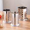 Stainless Steel Cutlery Holder Chopstick Storage Holder Organizer Container Drainer Spoon Fork Chopsticks Kitchen Storage Basket