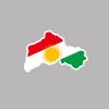 Kurdistan Kurdere Kort Kreative Klistermærker Bilrude Side Motorcykel Flag Kort Vinyl Dekaler Bilkarosseri Dekoration Klistermærker Tilbehør