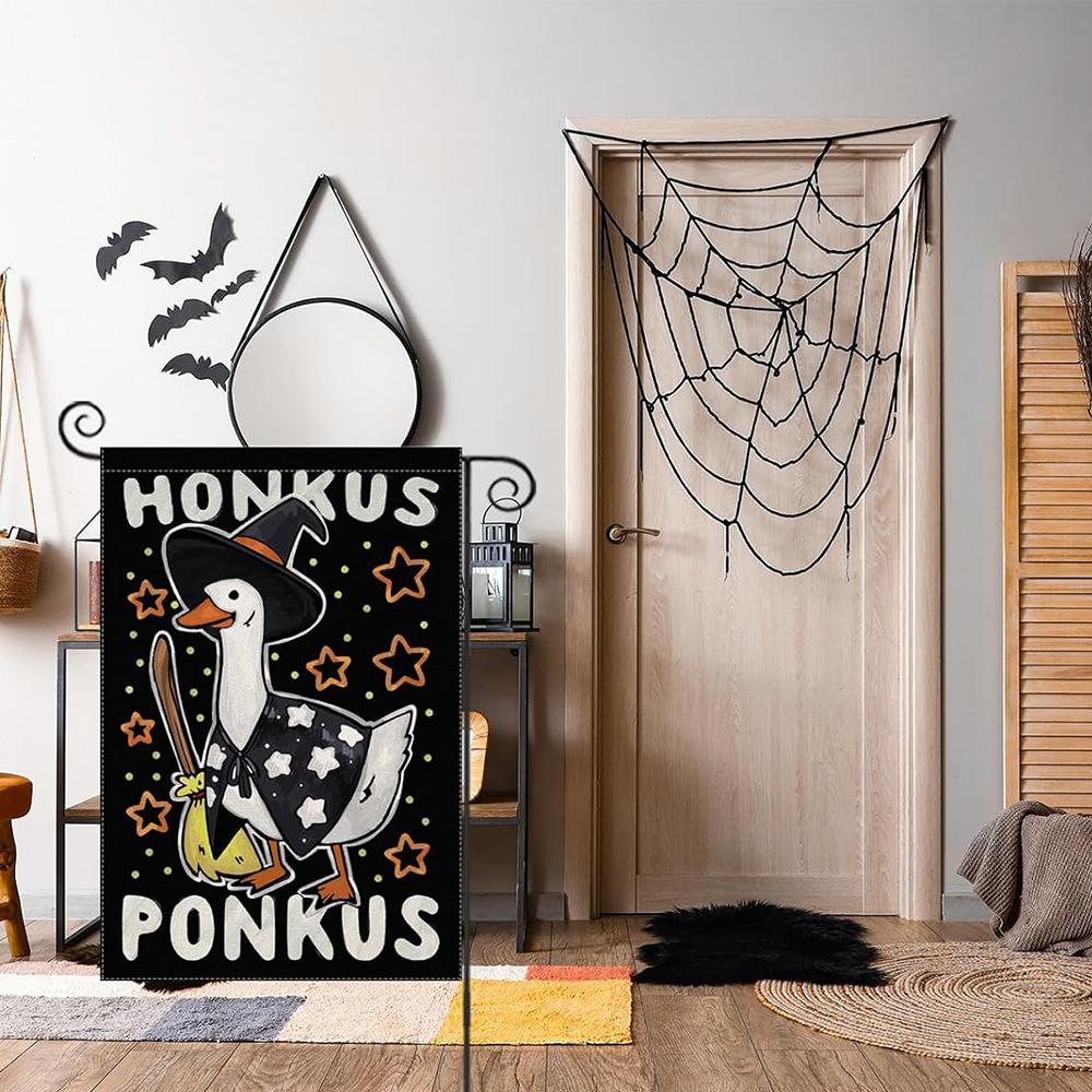 30 x 45cm Halloween Garden Flag Small Seasonal Yard Decoration for Outdoor Décor