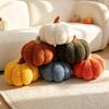 Coussin Peluche Citrouille Halloween Mignon Style Nordique - Ornement Décoratif pour Canapé de Salon