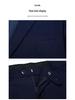 Men's Plus Size Slim Fit Tuxedo Three-Piece Suit for Groomsmen and Grooms