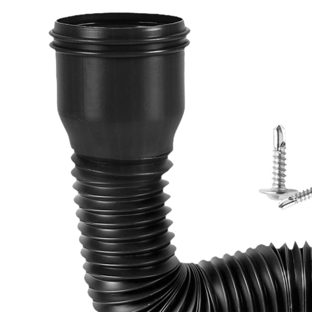 Regenrinnen-Fallrohrverlängerung für eine bessere Wasserableitung