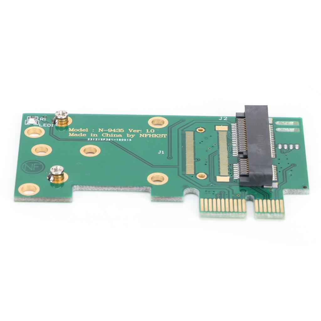 Transferkarte MINI PCIE WiFi Drahtlose Netzwerkkarte zu PCIE X1 Riser-Karte für Informationskonvertierungslaufwerk