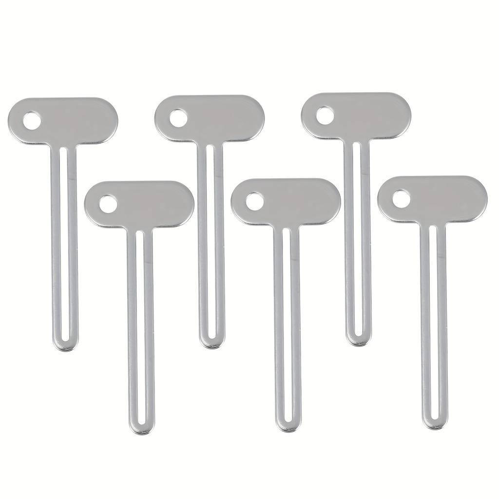 1/2/3 Stainless Steel Toothpaste Squeezer - Manual Lightweight Tube Dispenser, Suitable for Toothpaste and Hand Cream