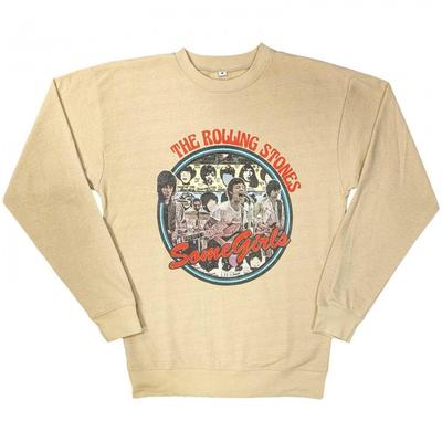 The Rolling Stones Unisex Adult Some Girls Circle Sweatshirt