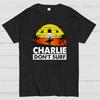 Charlie Dont Surf Cotton Summer Casual Cool Loose T-Shirt