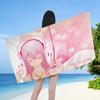 Super Sonico Manga Anime Microfiber Printed Beach Towel Mountain Climbing Yoga Beach Swimming Running Absorbent Soft Towel
