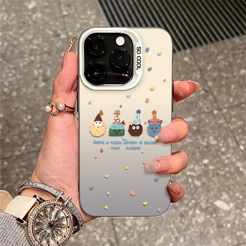 Biscuit Little Man for IPhone 16/15 Pro Vitality 1411 Phone Case 12 for Apple 13 Protective Case