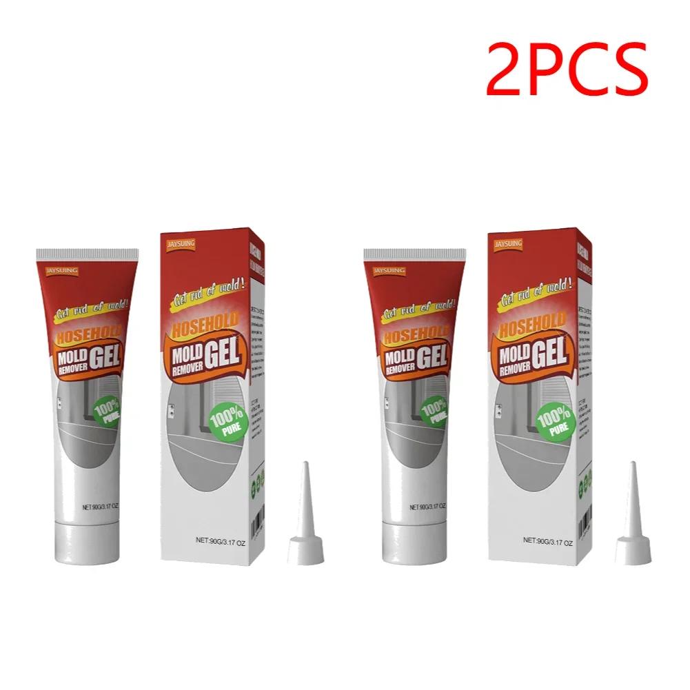 

Strong Mold Remover Gel for Bathroom Kitchen Walls Stains Cleaning Household Mildew Cleaning Agent Fast Acting Formula