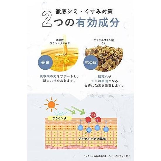 Mens skin concerns concentrated prevention. Fiswhite Serum whitening moisturizing 50ml ceramide pore rough prevention quasi-drug.