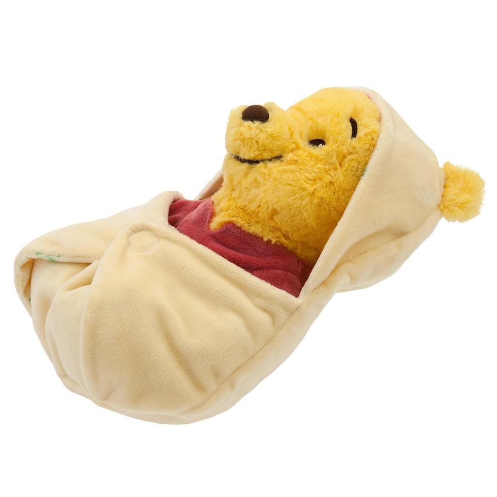 Disney Store Unisex Baby Includes Stitch Pooh Swaddle and Detailed Plush Toy Official Soft Toy Plush Toy for Babies Perfect for Fans and Kids