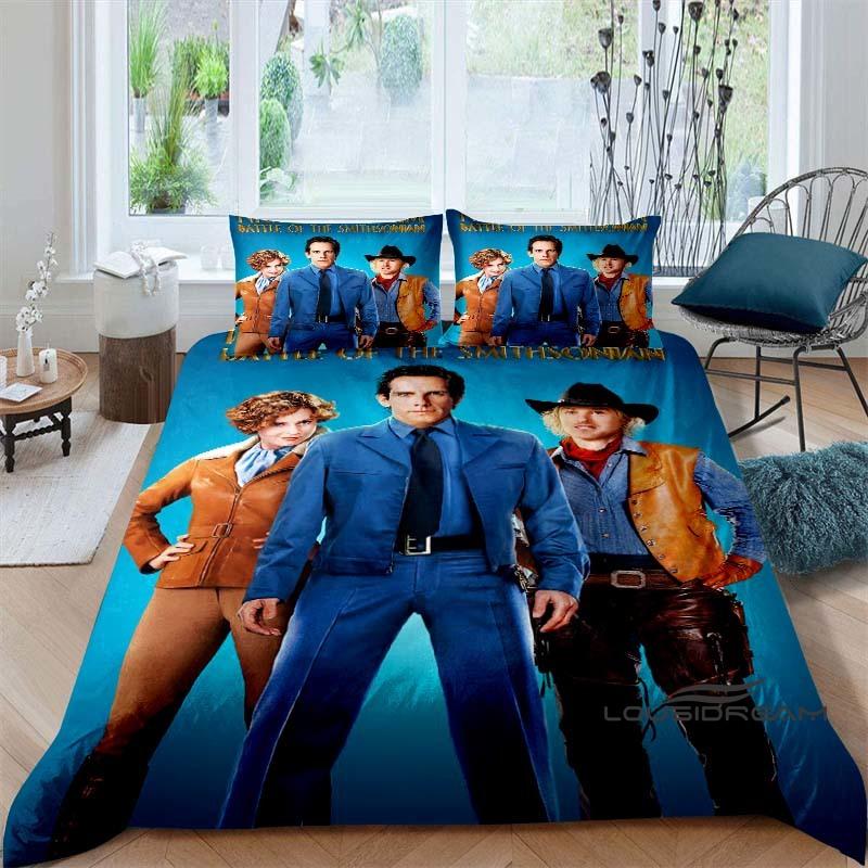 

Movie Night At The Museum Duvet and Pillowcase Set, Children s Bedding Set, Bedroom Decoration Holiday Gift. 135x200cm