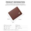 Vintage Men Leather Wallet Short Slim Male Purses Money Credit Card Holders Men Wallet Money Bag